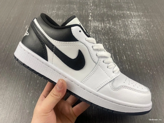  and Air 553558-132 Low Jordan 1 black white 0128